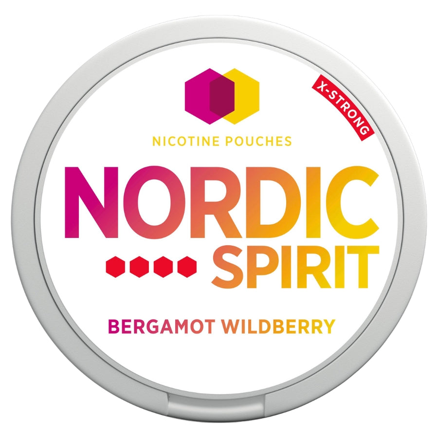 Nordic Spirit Bergamot Wildberry X-Strong 11mg - Case of 5