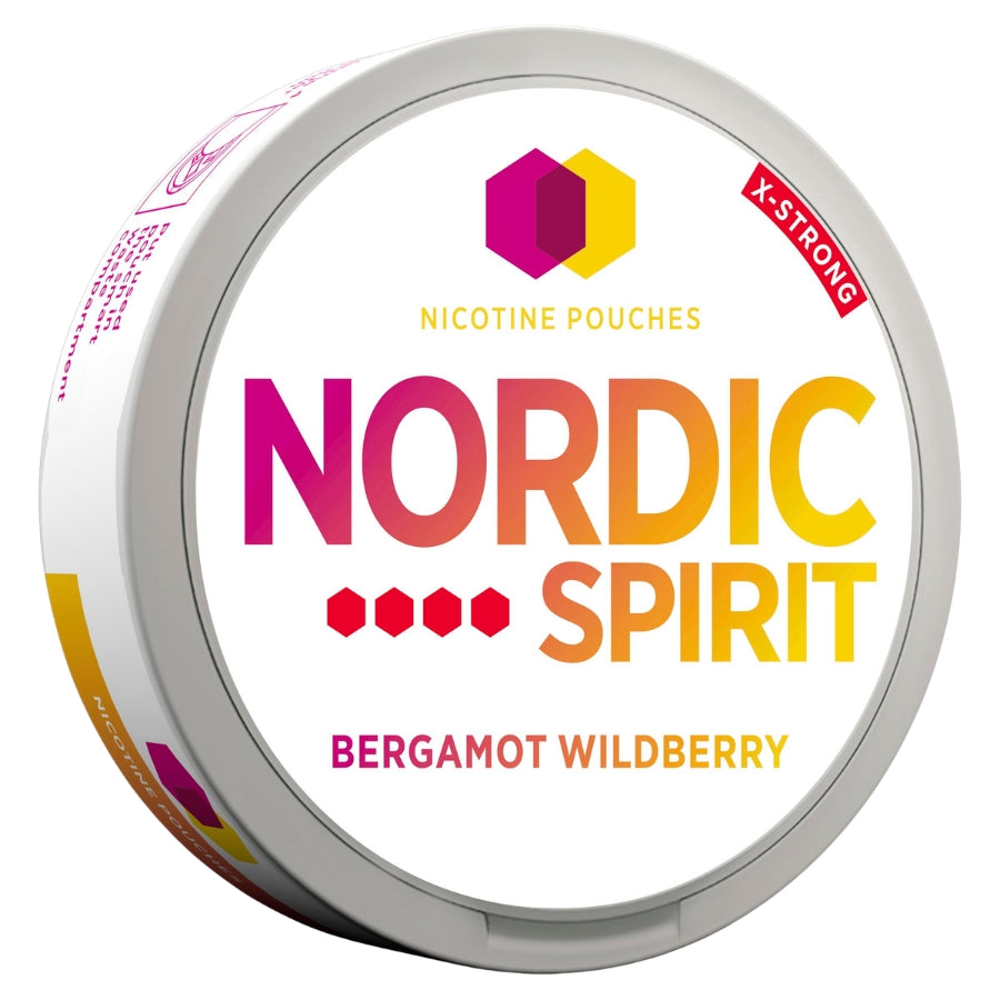 Nordic Spirit Bergamot Wildberry X-Strong 11mg - Case of 5