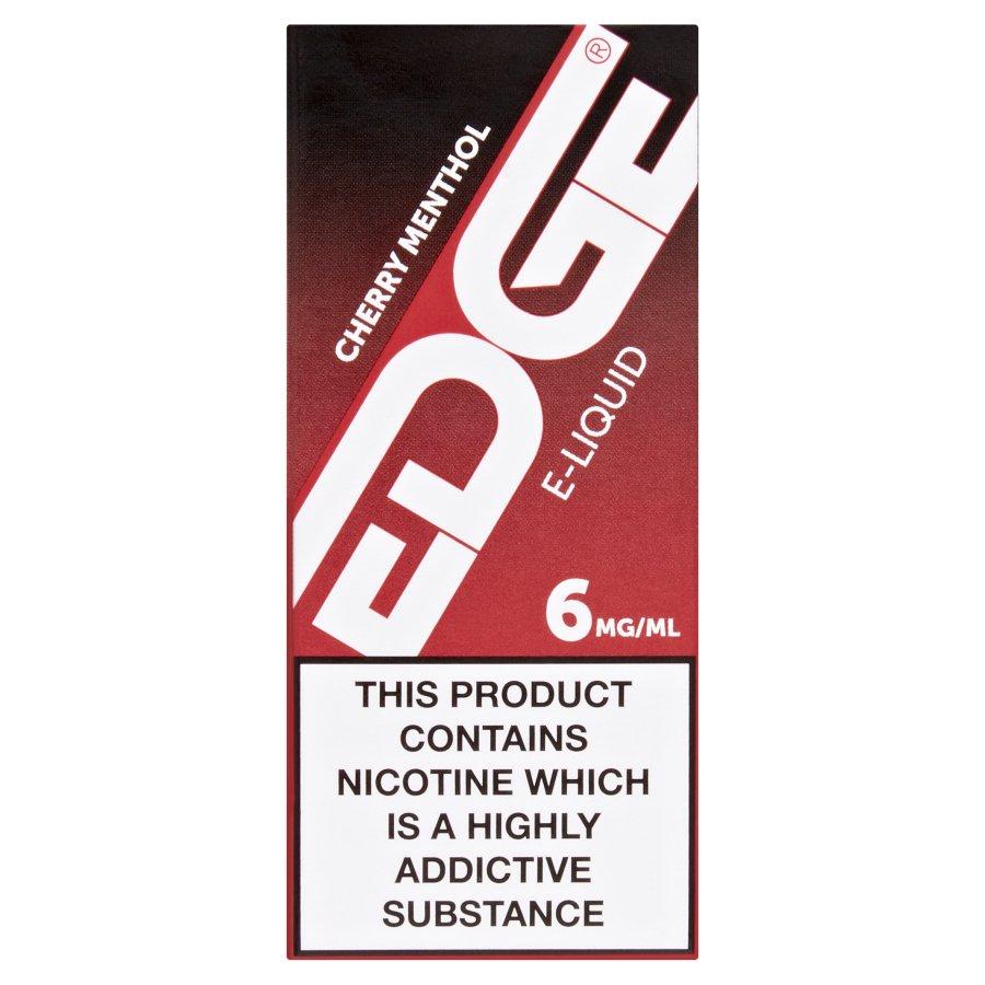 Edge Cherry Menthol 50/50 10ml E-liquid  6mg - Case of 5