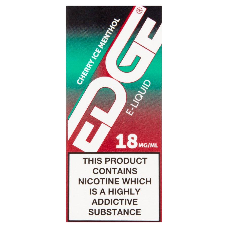 Edge Cherry Menthol 50/50 10ml E-liquid  18mg - Case of 5