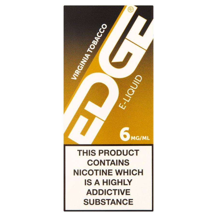 Edge Virginia Tobacco 50/50 10ml E-liquid 6mg - Case of 5