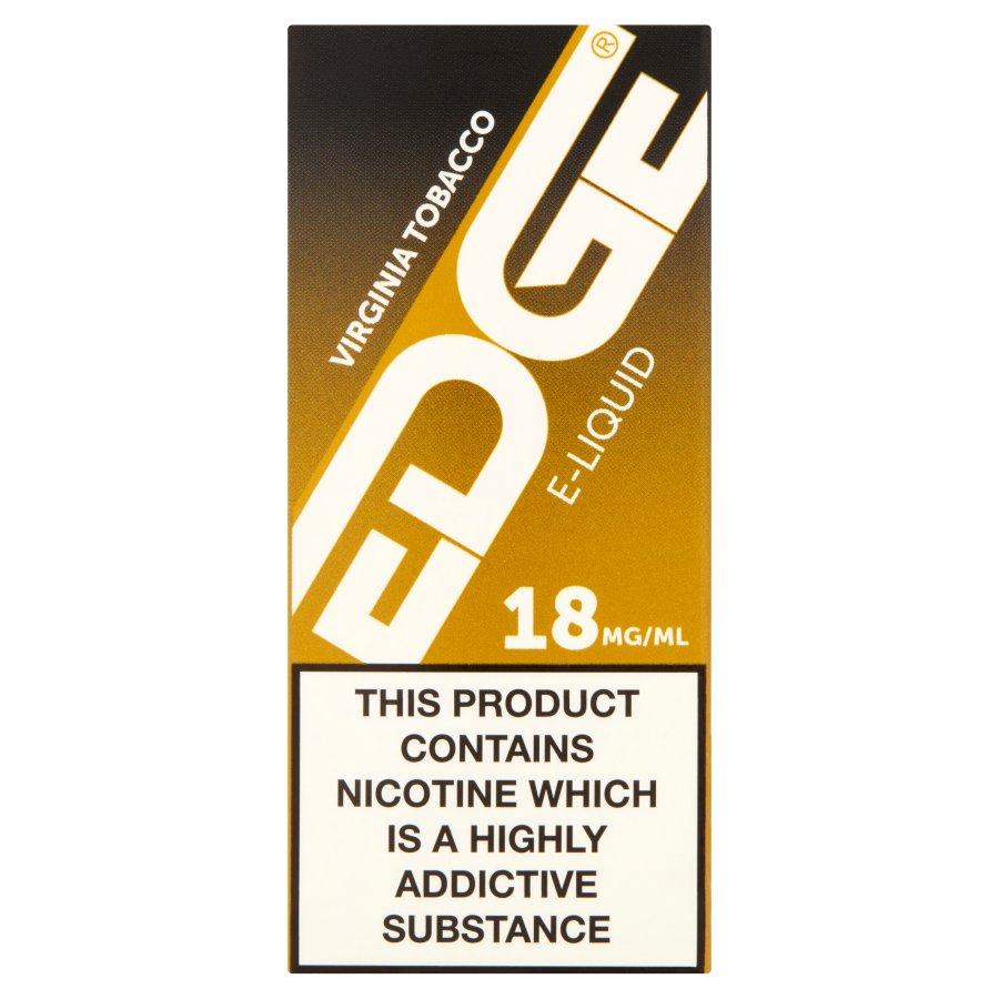 Edge Virginia Tobacco 50/50 10ml E-liquid 18mg - Case of 5