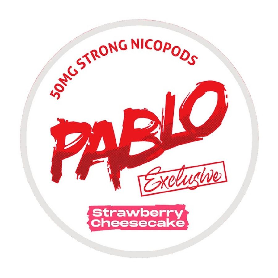 Pablo Strawberry Cheesecake Nicotine Pouch 50mg - Case of 10