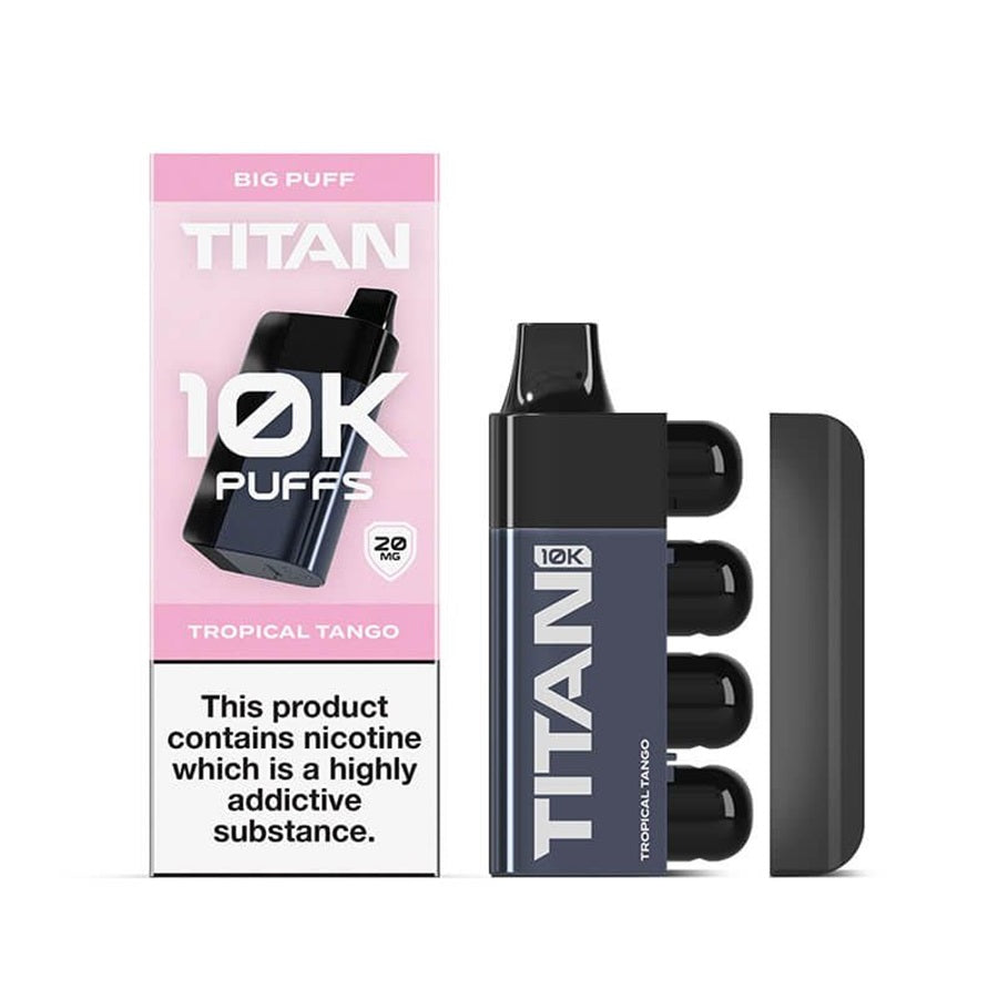 Titan 10K Tropical Tango Prefilled Pod Kit - Case of 5