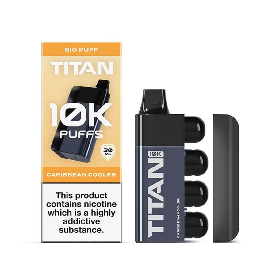 Titan 10K Caribbean Cooler Prefilled Pod Kit - Case of 5