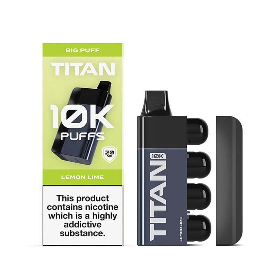 Titan 10K Lemon Lime Prefilled Pod Kit - Case of 5