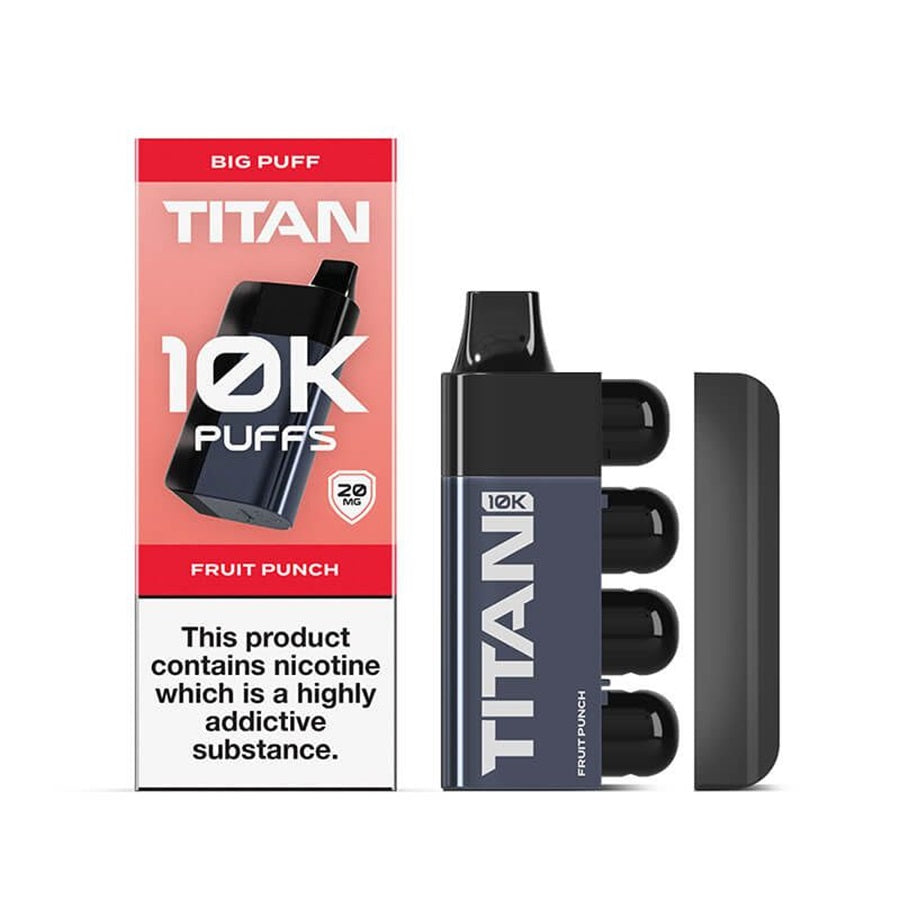 Titan 10K Fruit Punch Prefilled Pod Kit - Case of 5