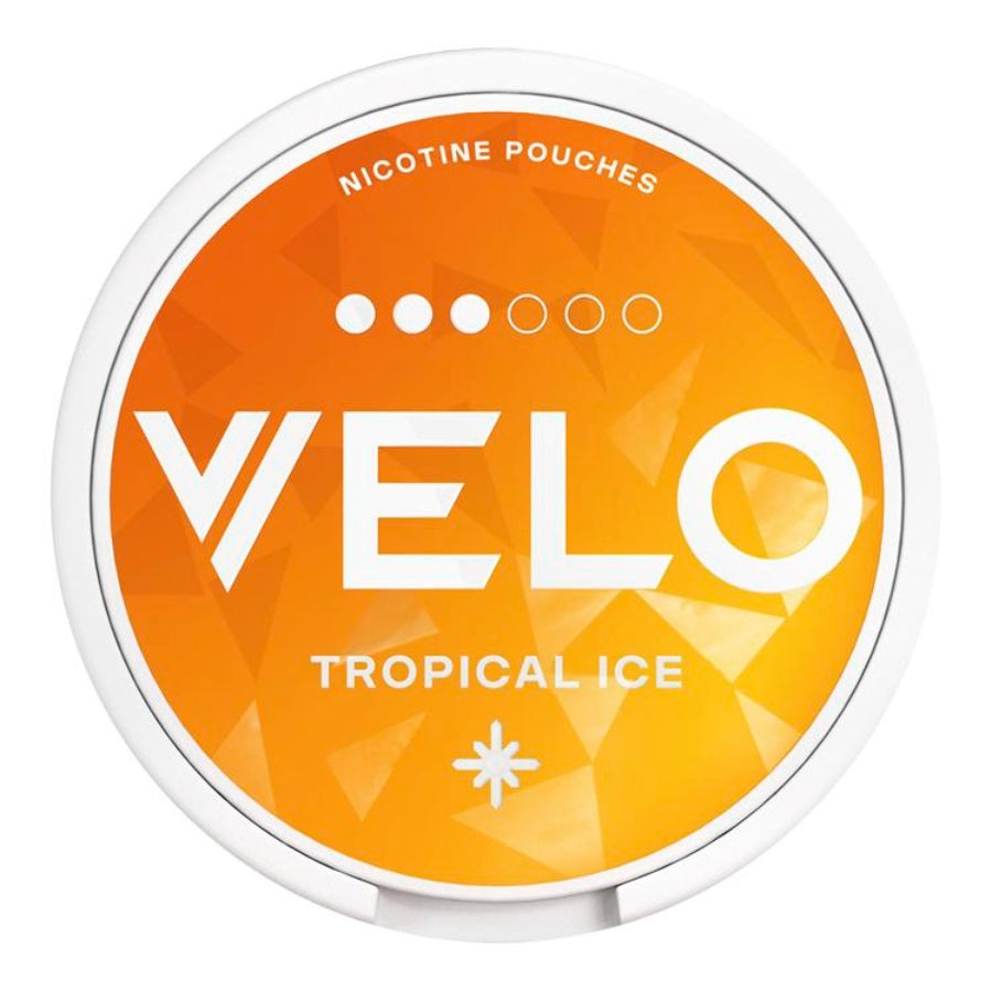 Velo Tropical Ice Nicotine Pouch 10mg - Case of 6