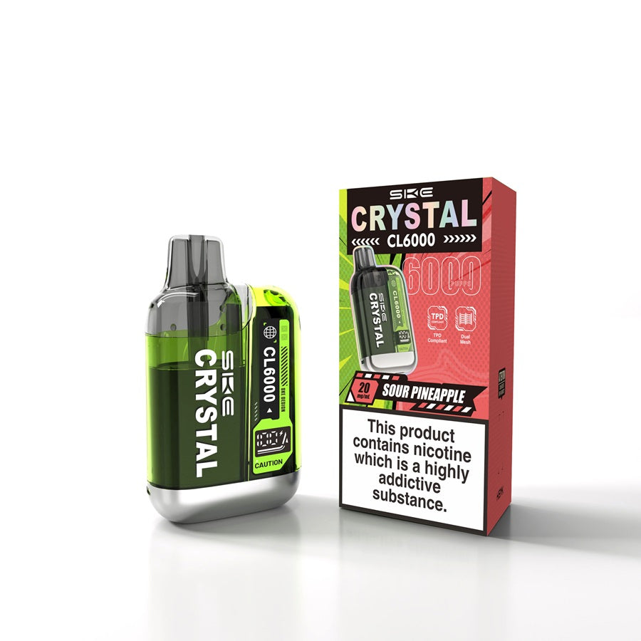 SKE Crystal CL6000 Sour Pineapple Kit - Case of 6