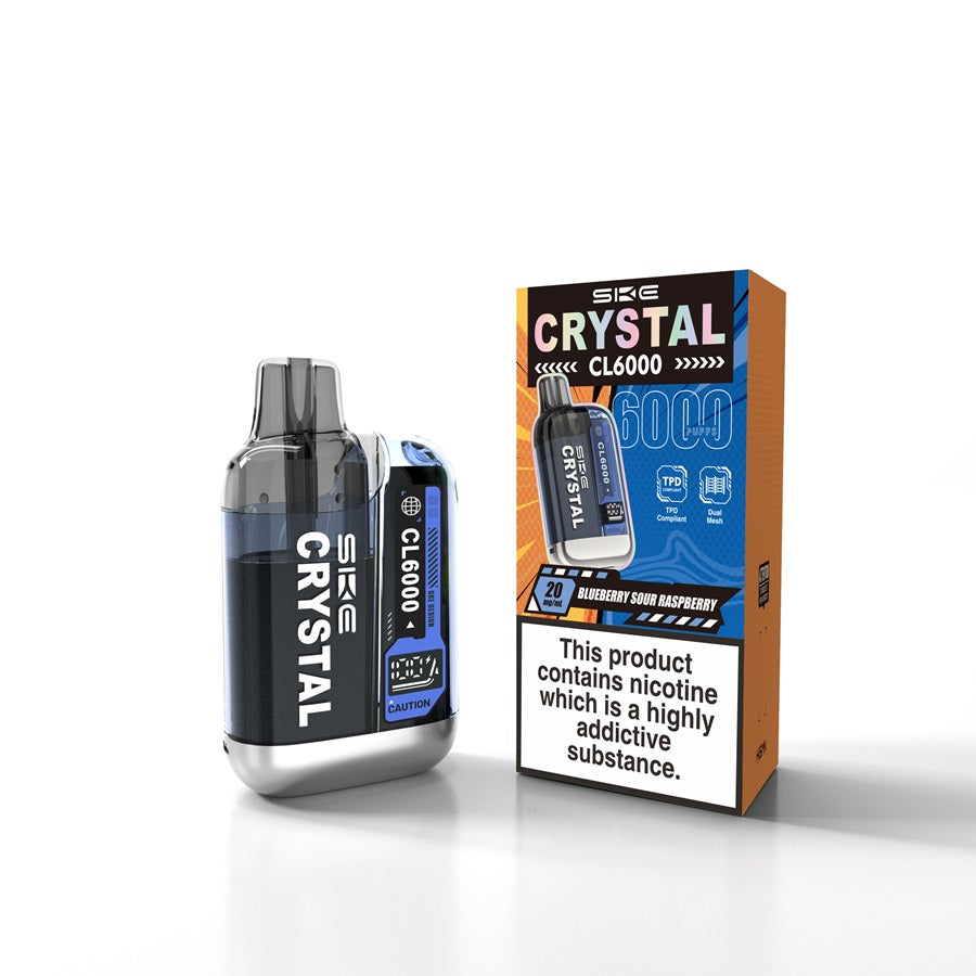 SKE Crystal CL6000 Blue Sour Raspberry Kit - Case of 6