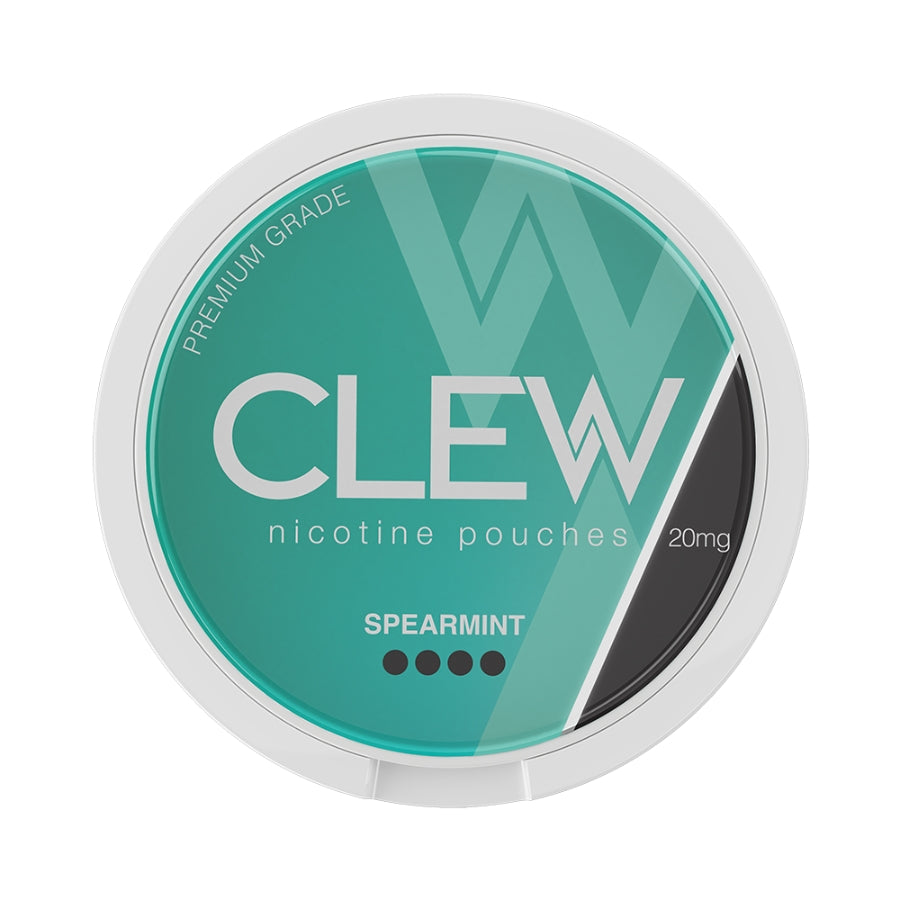 Clew Nicotine Pouches Spearmint- Case of 5