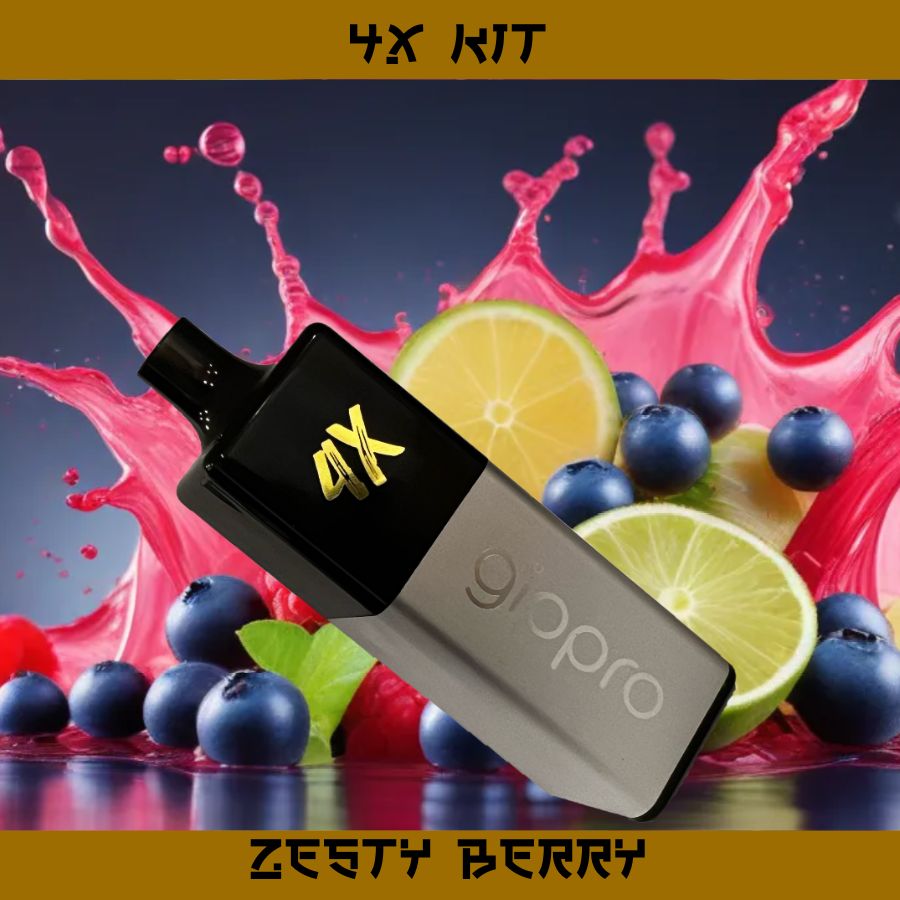 Gippro 4X Zesty Berries Pod Kit V1 - Case of 5